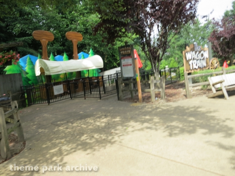 The Wagon Train at Wild Waves Theme Park