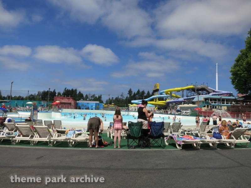 Wave Pool at Wild Waves Theme Park