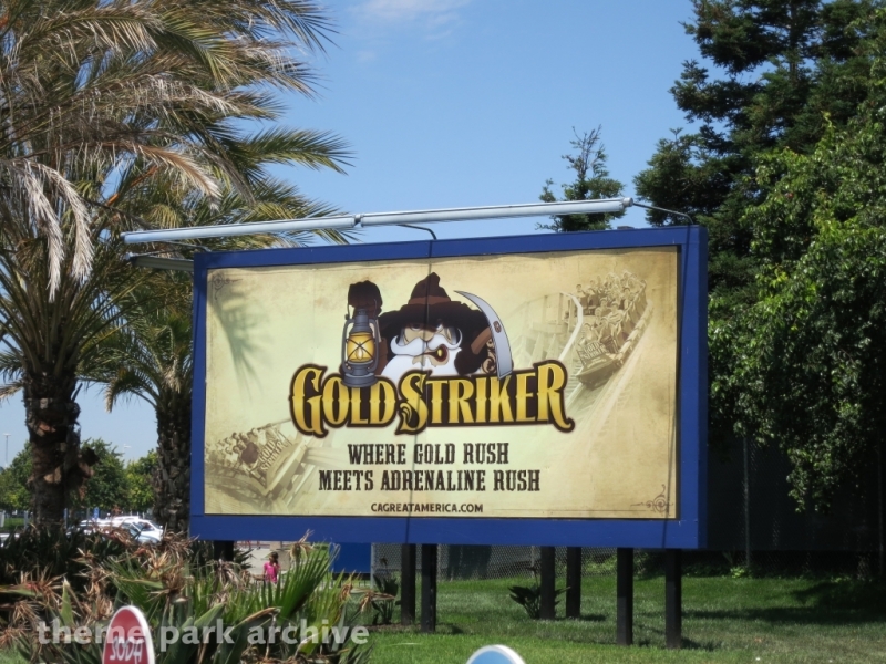 Gold Striker at California's Great America