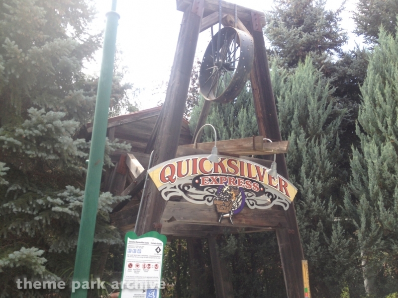 Quicksilver Express at Gilroy Gardens