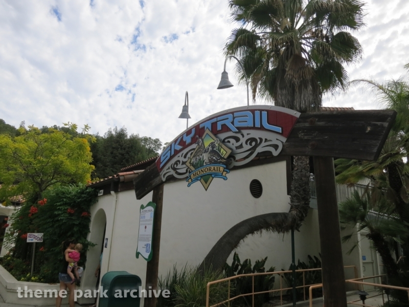 Sky Trail Monorail at Gilroy Gardens