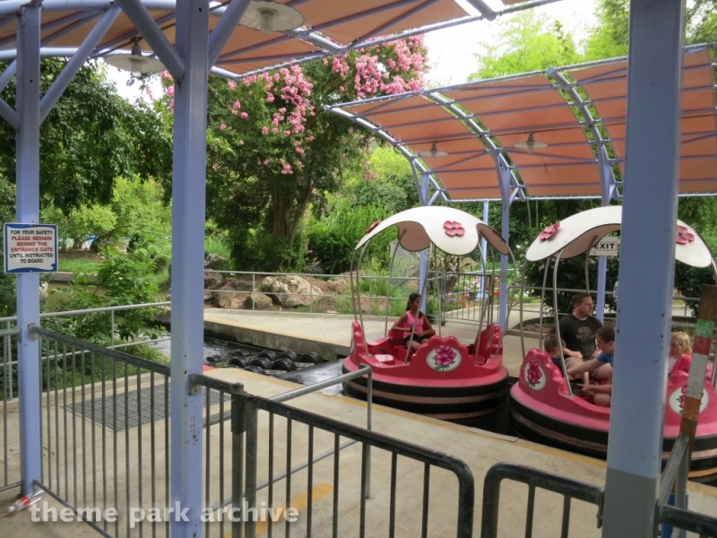 Rainbow Garden Round Boat Ride at Gilroy Gardens