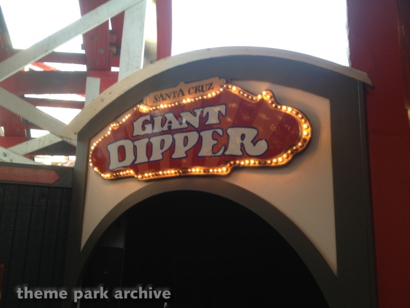 Giant Dipper at Santa Cruz Beach Boardwalk