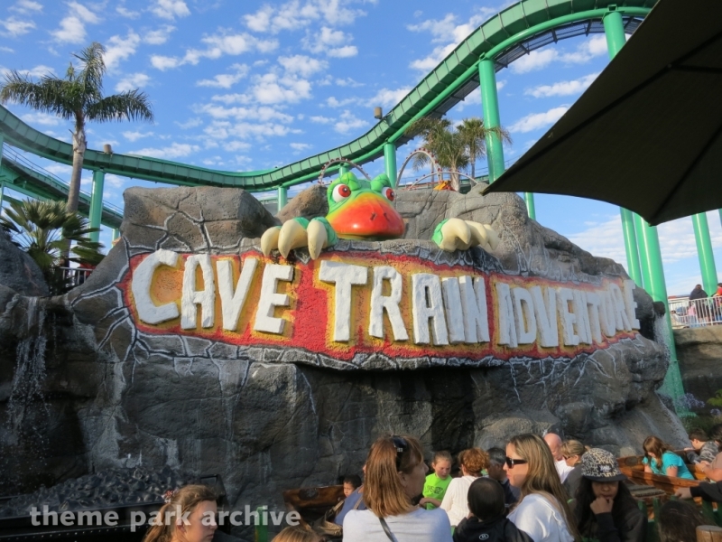 Cave Train Adventure at Santa Cruz Beach Boardwalk