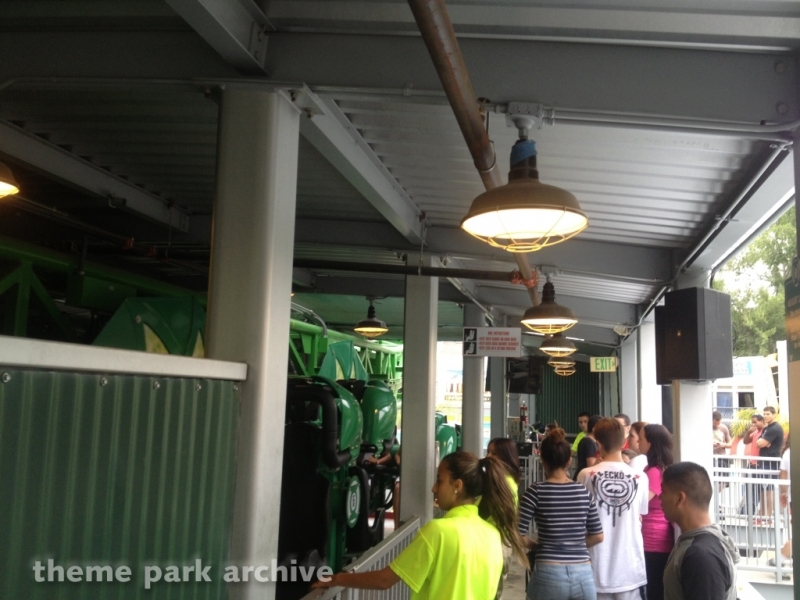 Green Lantern: First Flight at Six Flags Magic Mountain
