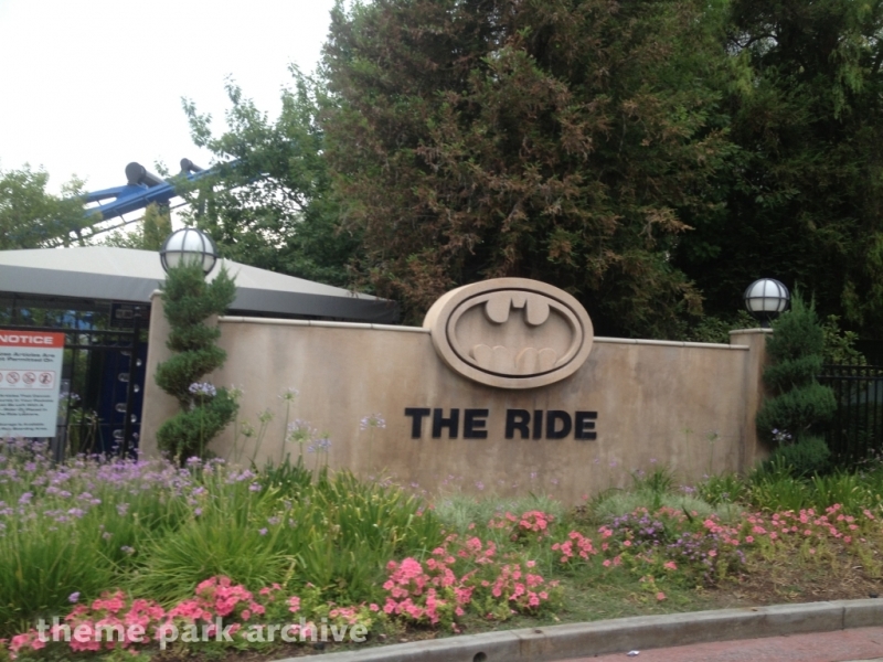 Batman The Ride at Six Flags Magic Mountain
