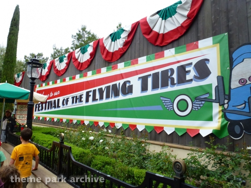 Luigi's Flying Tires at Disney California Adventure
