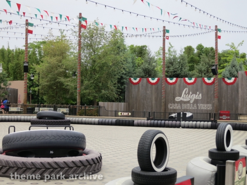 Luigi's Flying Tires at Disney California Adventure