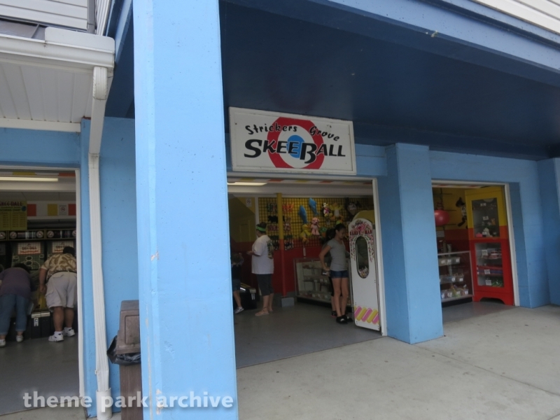 Skee Ball at Stricker's Grove