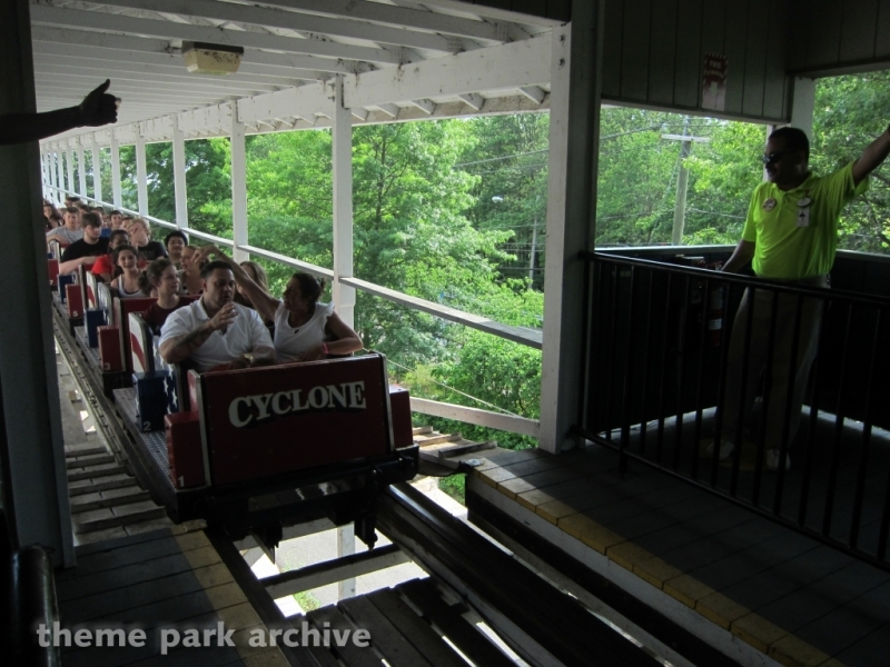 Cyclone at Six Flags New England