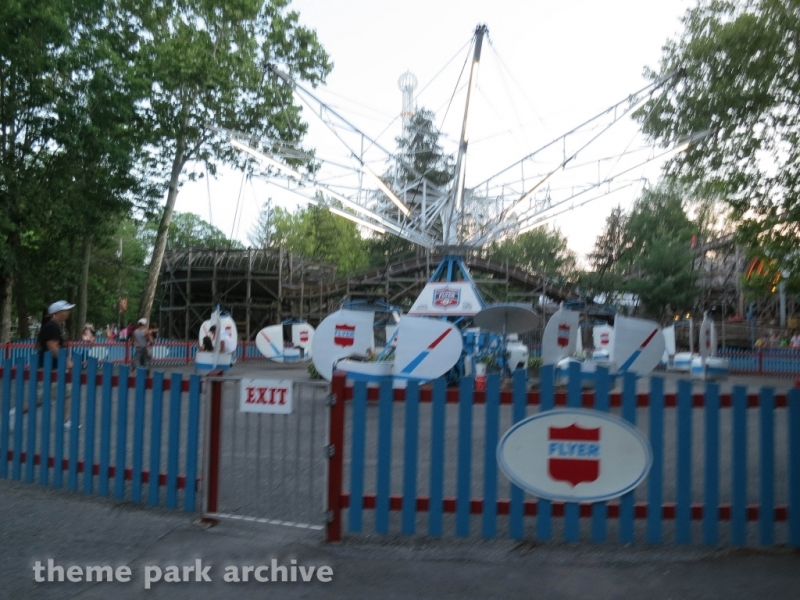 Flyer at Knoebels Amusement Resort