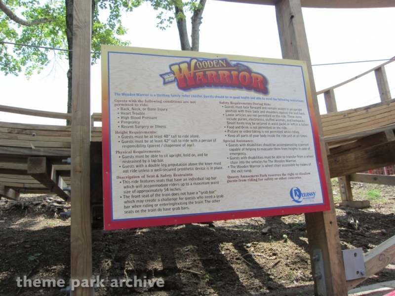 Wooden Warrior at Quassy Amusement Park