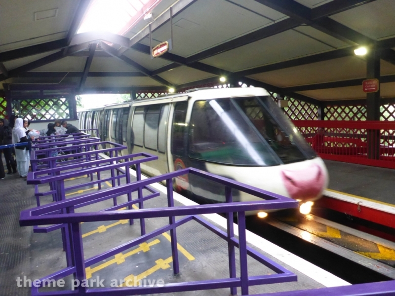 Monorail at Alton Towers