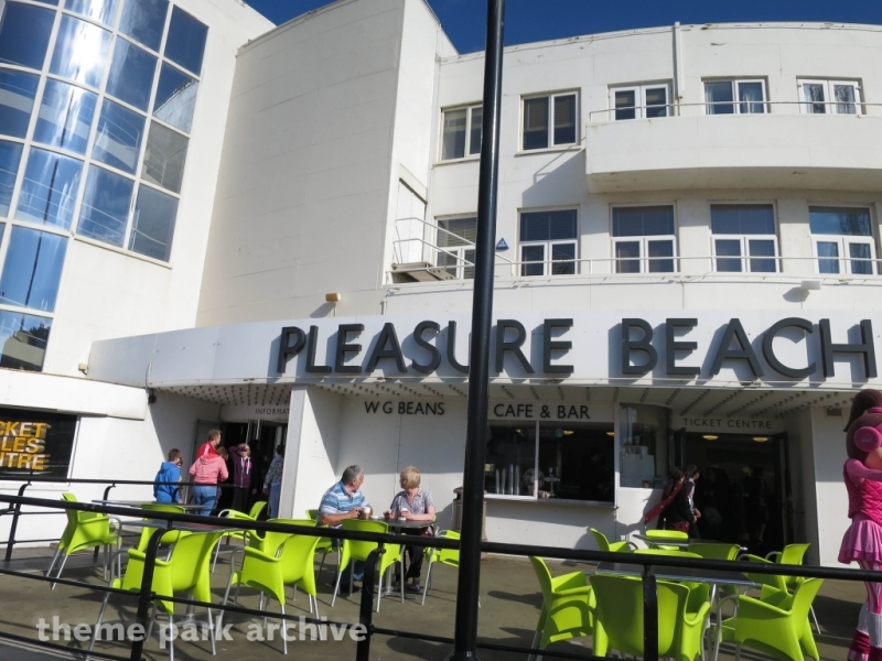 Entrance at Blackpool Pleasure Beach