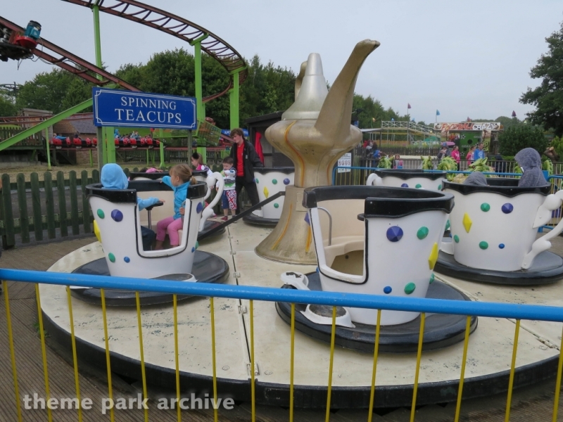 Spinning Teacups at Lightwater Valley