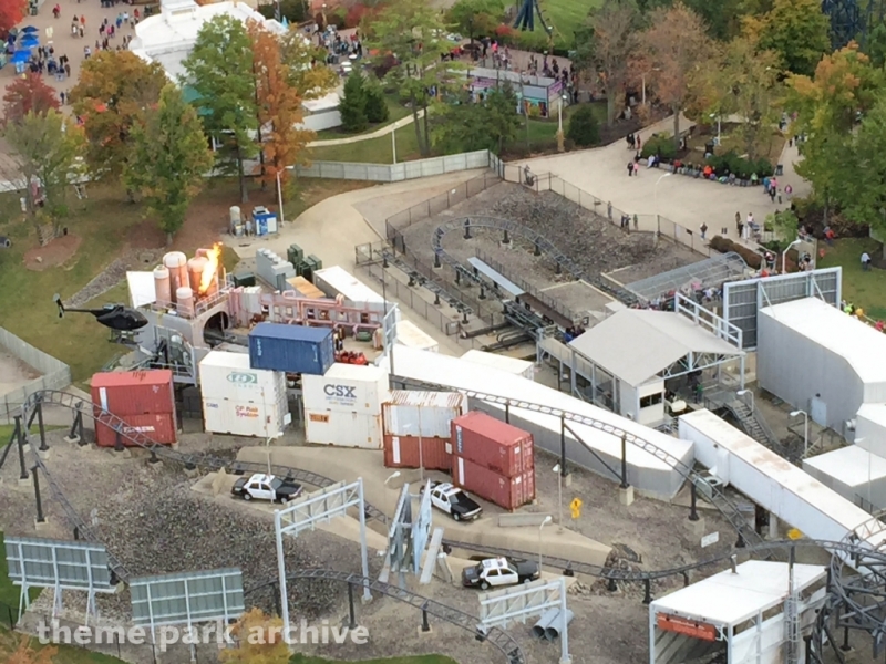 Backlot Stunt Coaster at Kings Island