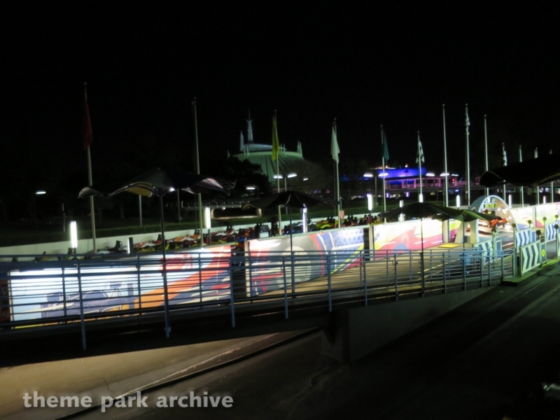 Tomorrowland Speedway at Magic Kingdom