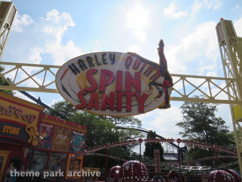 Harley Quinn Spin Sanity at Six Flags Over Georgia