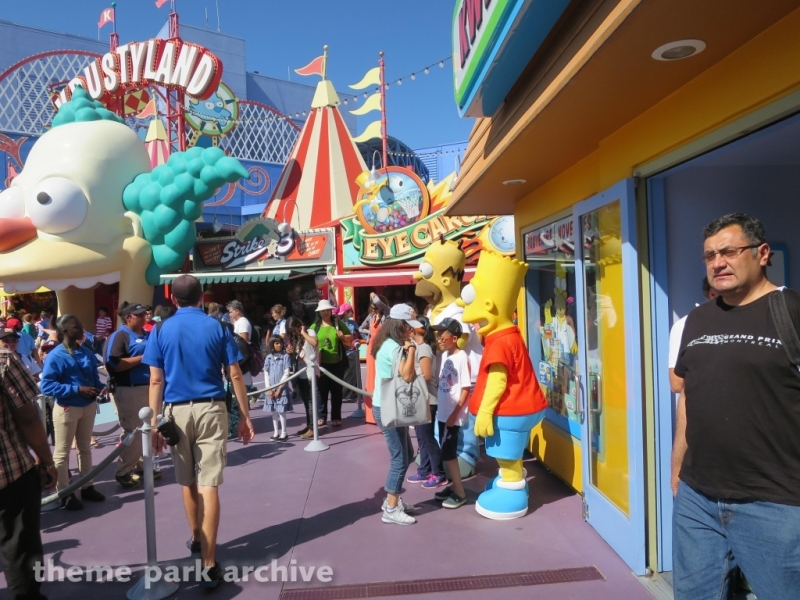 Springfield U.S.A. at Universal Studios Hollywood
