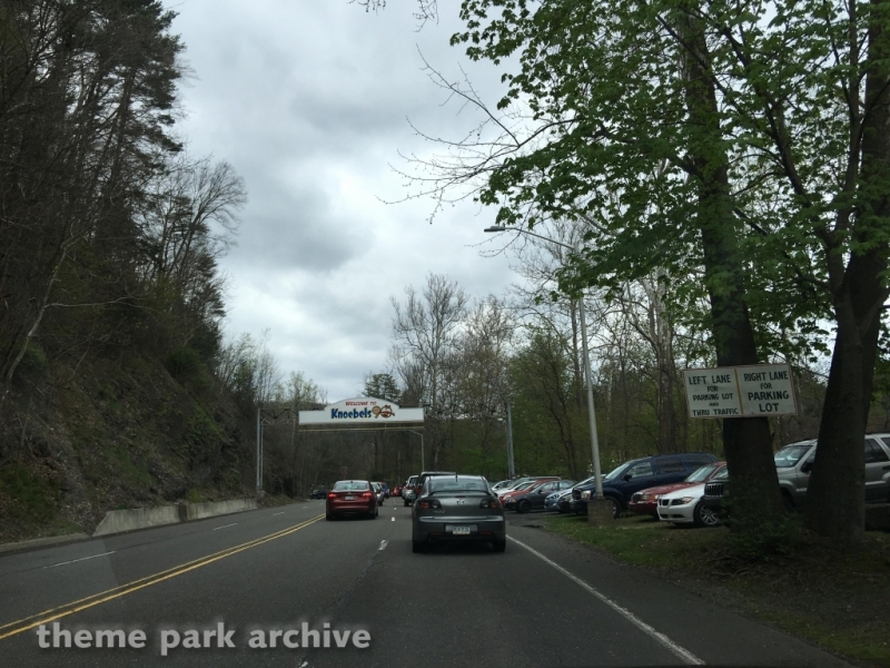 Parking at Knoebels Amusement Resort