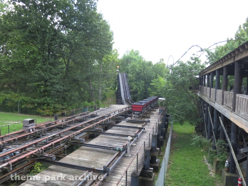 River King Mine Train at Six Flags St. Louis