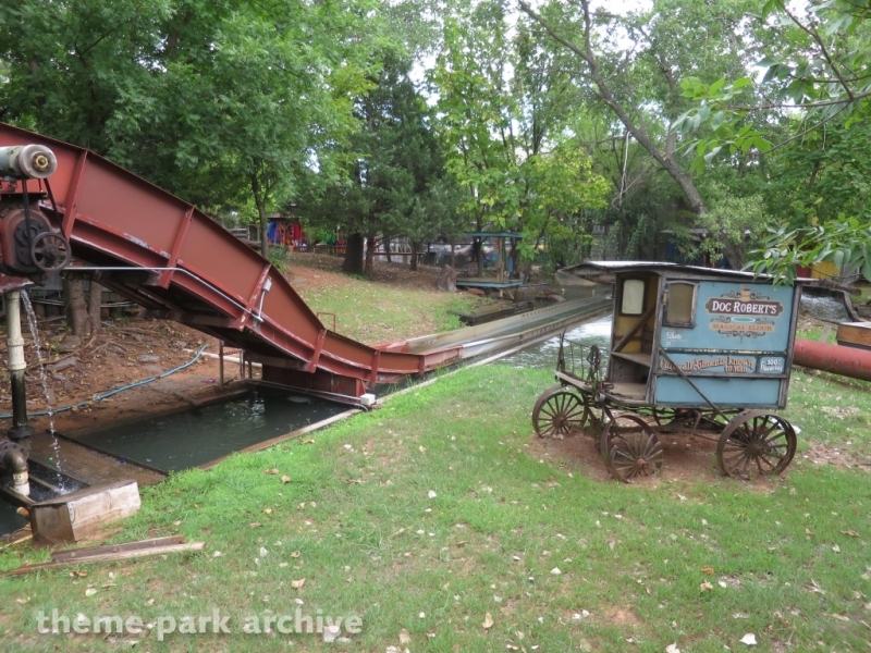 Mystery River Log Flume at Frontier City