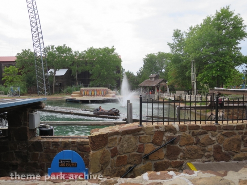 Mystery River Log Flume at Frontier City