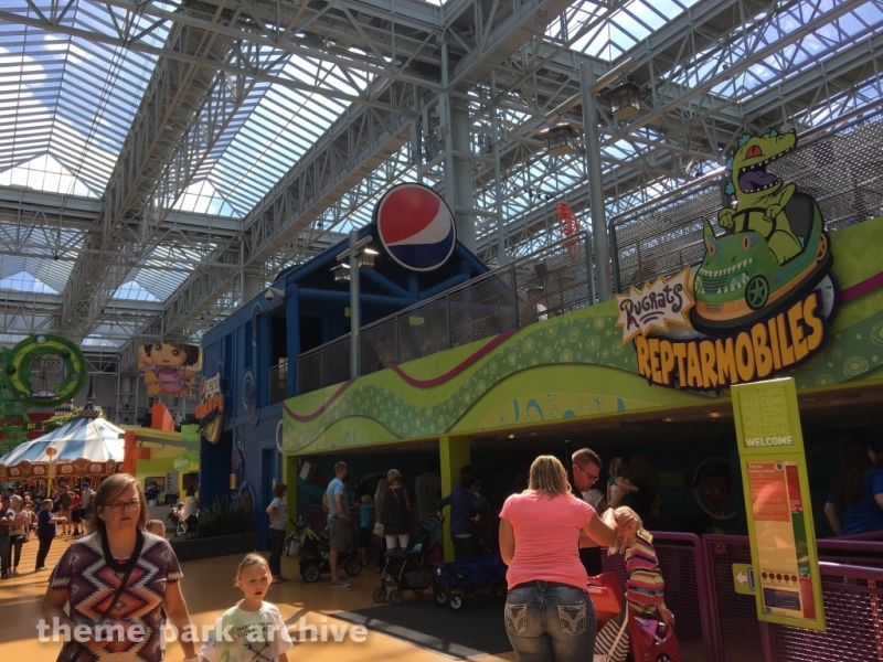 Rugrats Reptarmobiles at Nickelodeon Universe at Mall of America