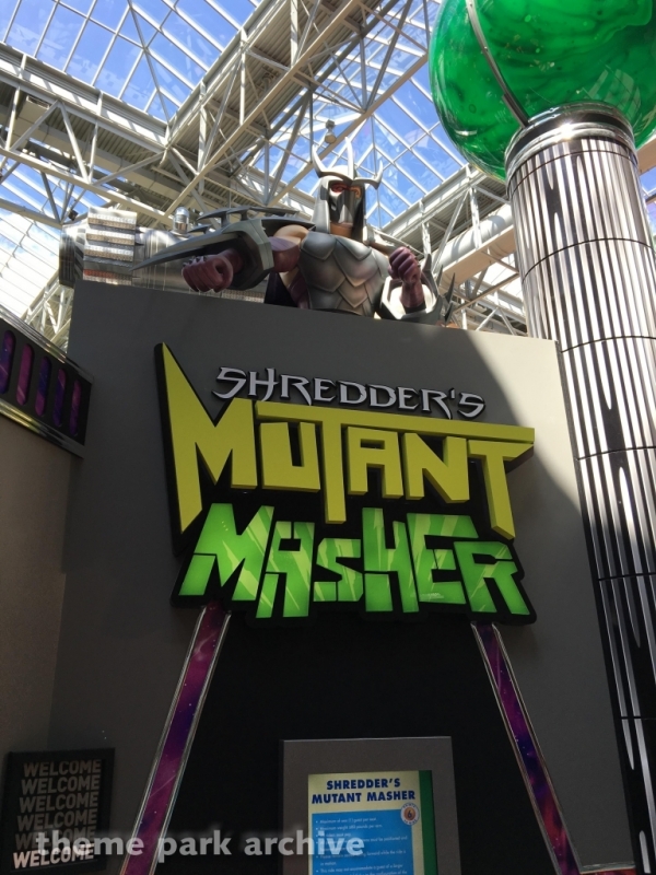 Shredder's Mutant Masher at Nickelodeon Universe at Mall of America