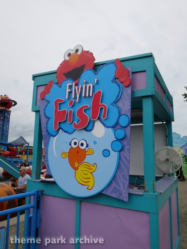 Flyin' Fish at Sesame Place Philadelphia