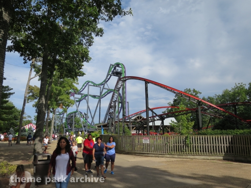 HARLEY QUINN Crazy Train at Six Flags Great Adventure