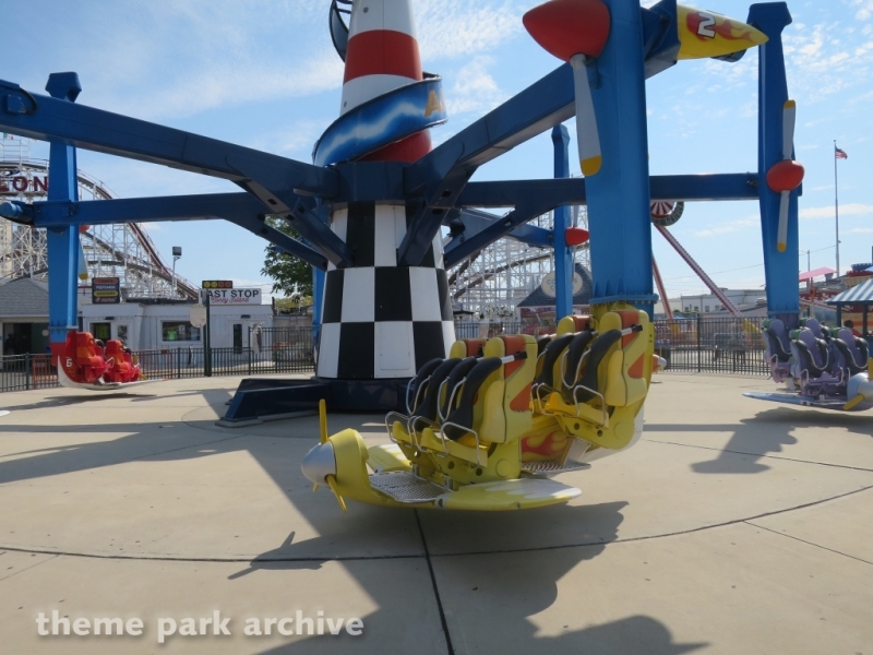 Air Race at Luna Park at Coney Island