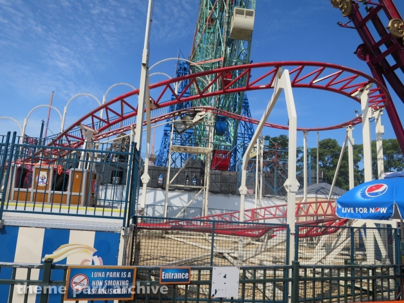 Circus Coaster at Luna Park at Coney Island