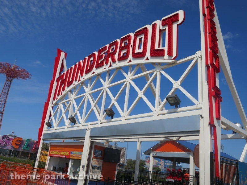 Thunderbolt at Luna Park at Coney Island