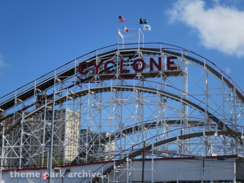 Cyclone at Luna Park at Coney Island