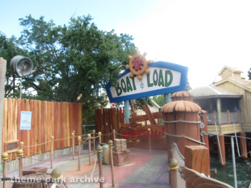 Popeye & Bluto Bilge Rat Barges at Universal Islands of Adventure