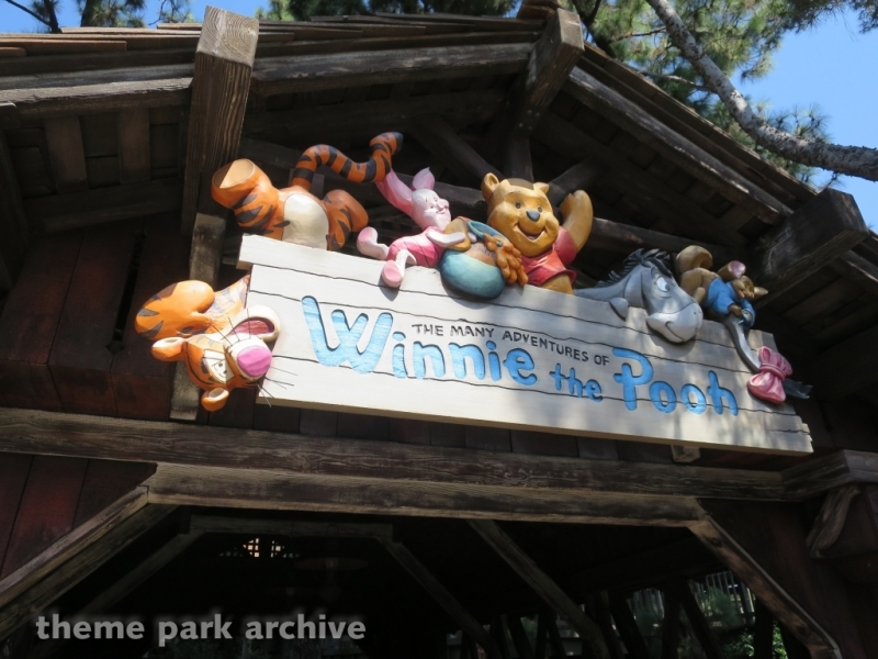 Winnie the Pooh at Disneyland