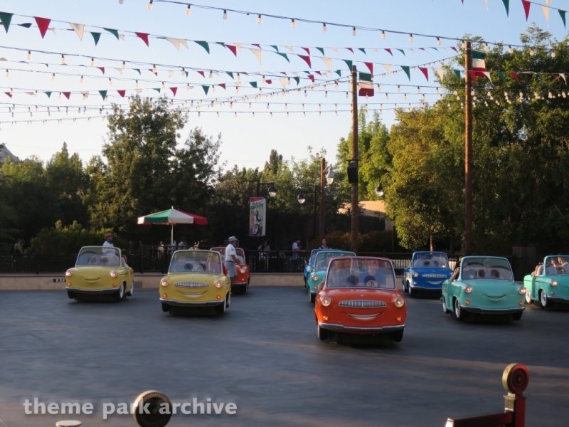 Luigi's Rollicking Roadsters at Disney California Adventure