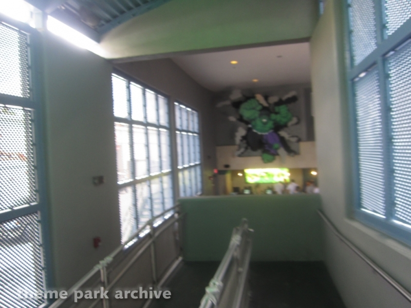 The Incredible Hulk Coaster at Universal Islands of Adventure