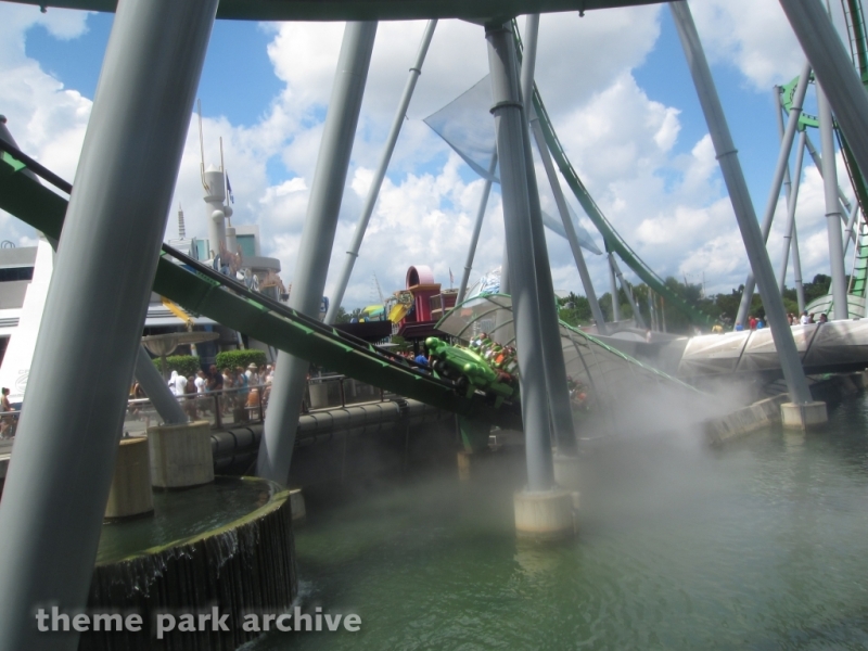 The Incredible Hulk Coaster at Universal Islands of Adventure