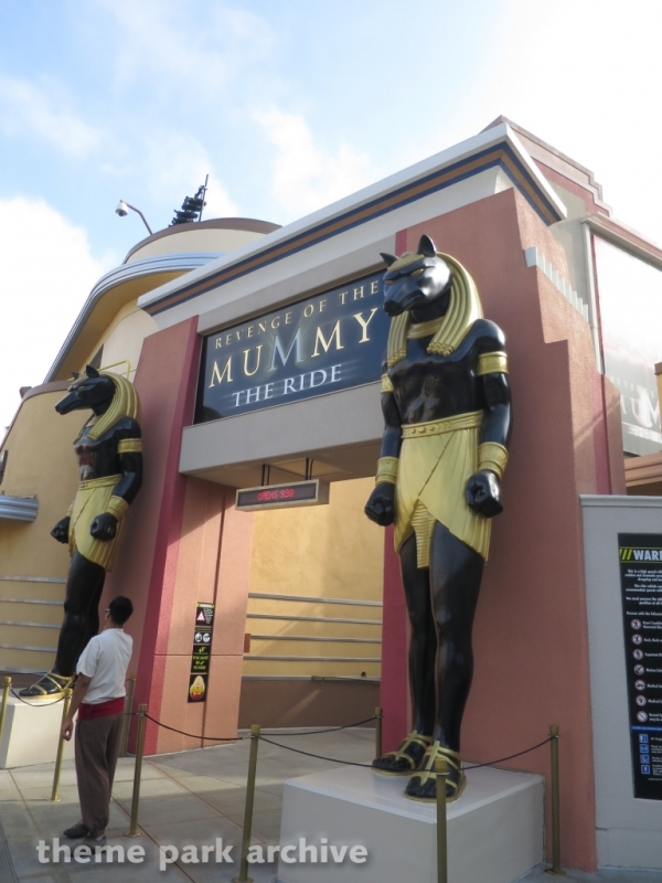 Revenge of the Mummy at Universal Studios Hollywood