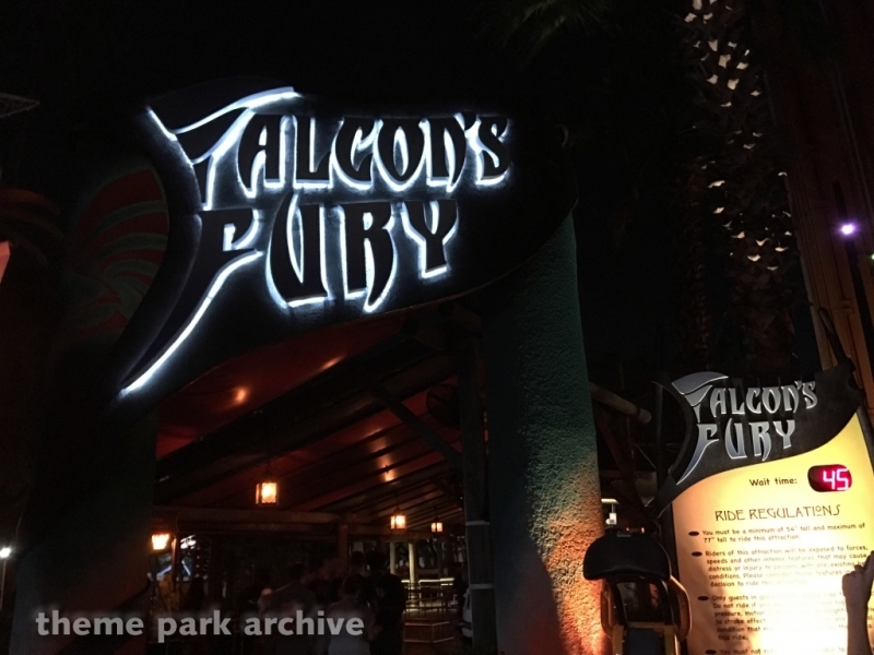 Falcon's Fury at Busch Gardens Tampa