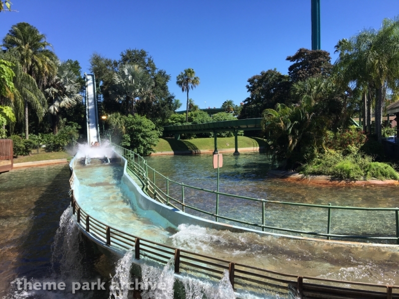 Stanley Falls Flume at Busch Gardens Tampa