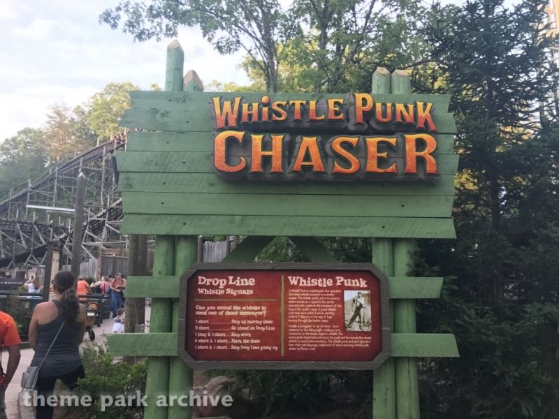 Whistle Punk Chaser at Dollywood