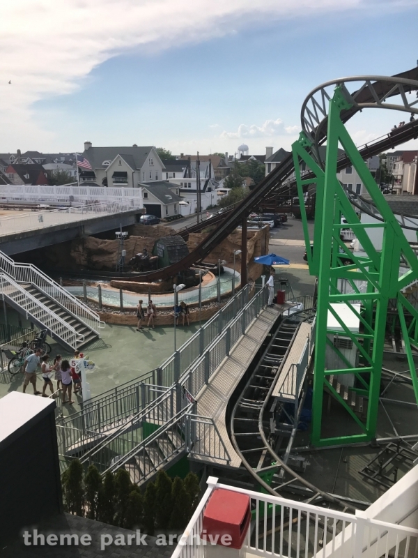 Runaway Train Roller Coaster at Gillian's Wonderland Pier