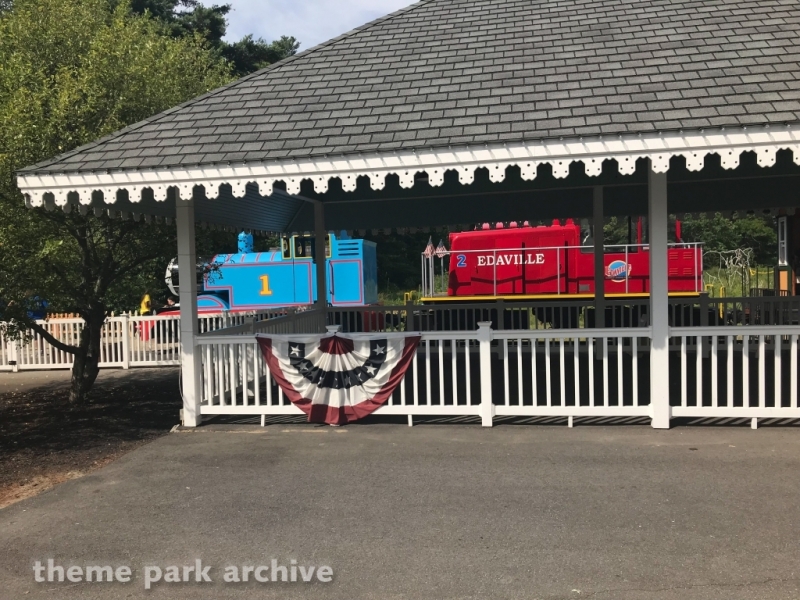 Thomas the Tank Engine Train Ride at Edaville Family Amusement Park
