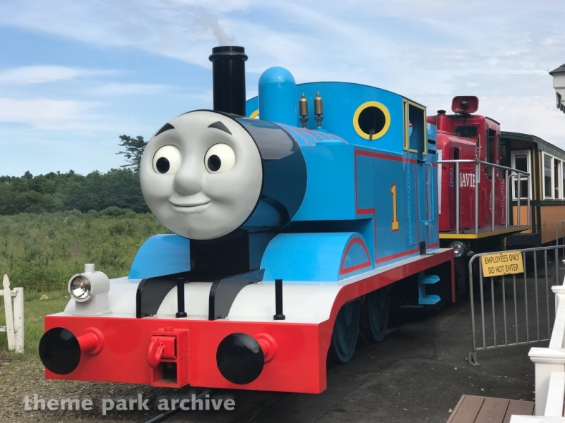 Thomas the Tank Engine Train Ride at Edaville Family Amusement Park