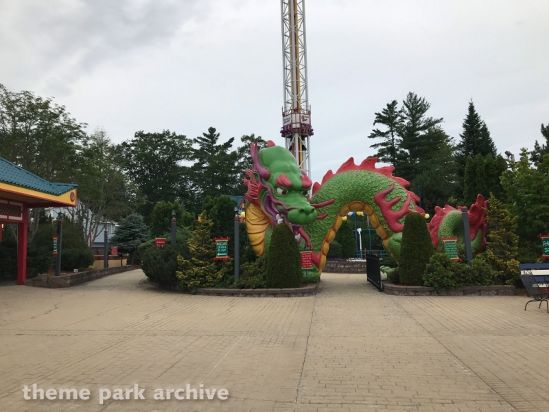 Dragon's Descent at Funtown Splashtown USA