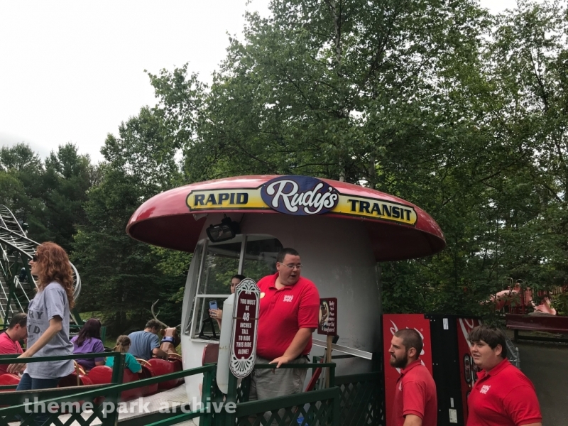 Rudy's Rapid Transit Coaster at Santa's Village