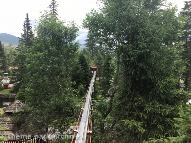 Skyway Sleigh Monorail at Santa's Village